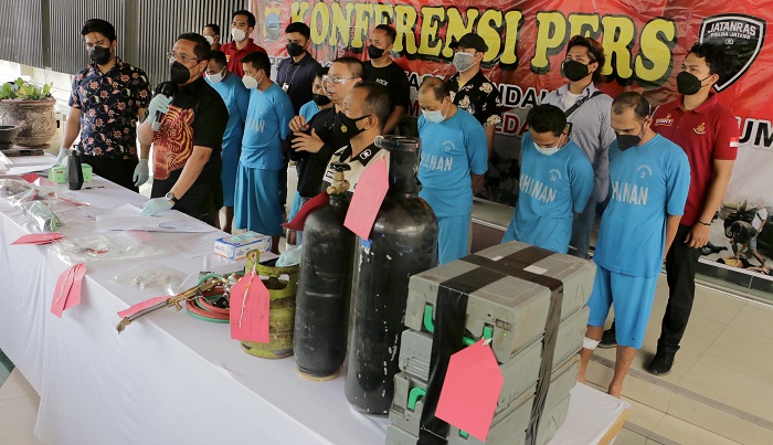 Pencuri Spesialis Mesin ATM Minimarket Ditangkap Polda Jateng, Berlatih Mengelas sebelum Beraksi