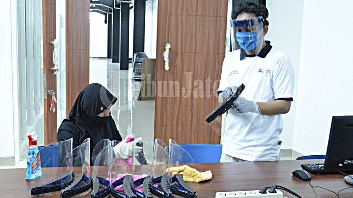 Napi di Lapas Ini Produksi Ribuan Face Shield untuk Tenaga Medis, Belajar dari Tutorial Youtube