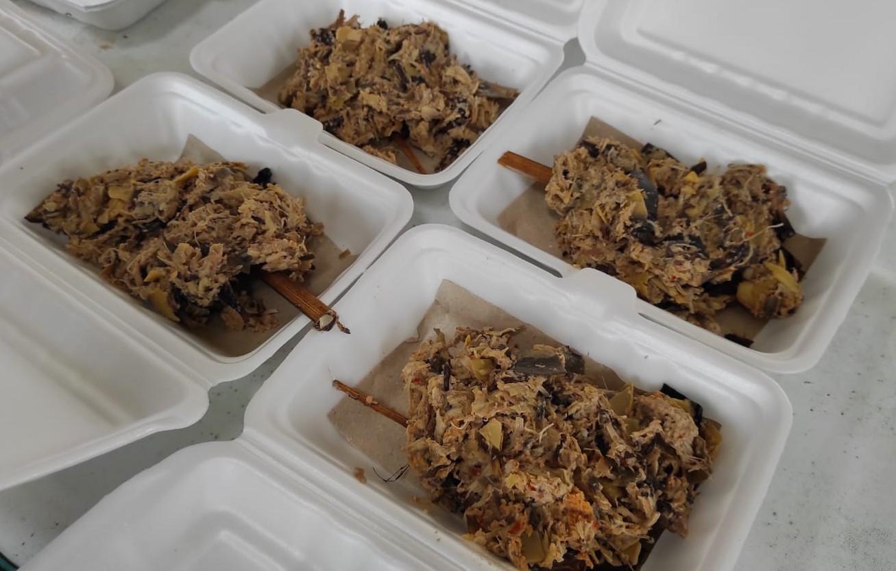 Kuliner Kudus Murah Meriah, Sambal Ontong, Dibuat dari Jantung Pisang