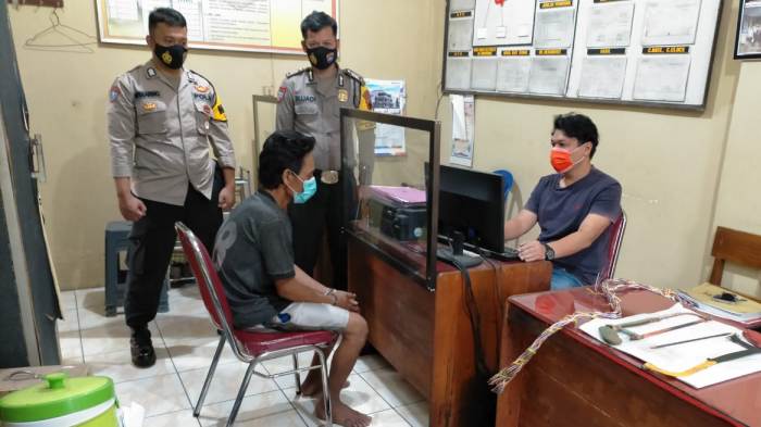 Kabur ke Rumah Kontrakan di Tegal, Pencuri Kabel di Jembatan Tonjong Banyumas Berhasil Diamankan