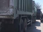 Kesal Protes Soal Debu Tak Digubris, Warga Purwosari Sayung Larang Truk Tol Semarang-Demak Melintas