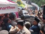 Ricuh, Massa Pendukung Bupati Pati Sudewo Kejar Koordinator AMPB, Lalu Digebuki