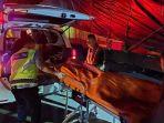 Truk Towing Tabrak Tronton di Jalan Pantura Batang di Subah, Sopir Tewas