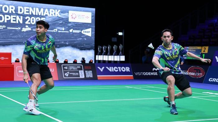 Hasil Hylo Open 2025, Sabar/Reza Kalah dari Wakil Taiwan dengan Skor Ketat