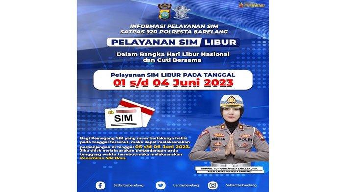 Pasca Libur, Pelayanan SIM di Polresta Barelang Batam Kembali Buka Senin 5 Juni