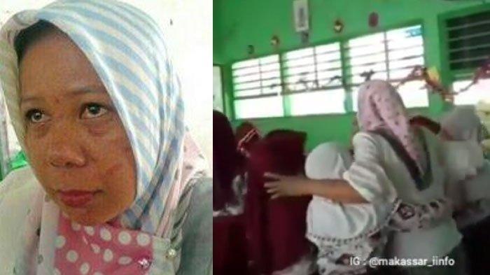 Demi Lindungi Muridnya, Guru SD Ini Jadi Tameng dan Rela Dipukuli Orang Tua Siswa