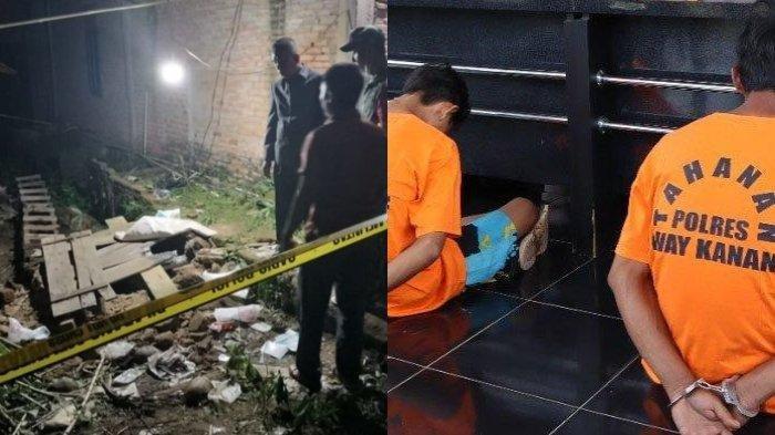 Pria di Way Kanan Tega Bunuh Ayah, Ibu Tiri, Kakak Kandung, Adik Tiri dan Keponakan Karena Warisan