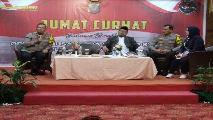 Wakapolda Kepri Bertemu Pimpinan Media di Batam Dalam Jumat Curhat Bahas Pemilu