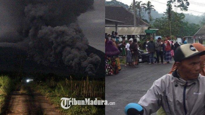 Meletus Pertama Kali Tahun 1818, Sejak Senin Tengah Malam Warga Dengar Gemuruh Gunung Semeru