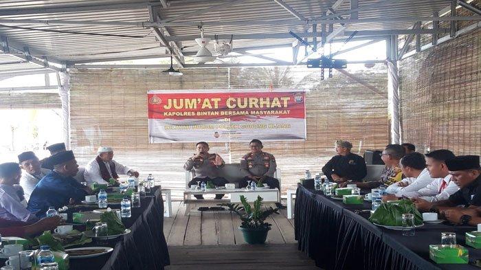 Warga Gunung Kijang di Bintan Keluhkan Tambang Pasir hingga Imigran ke Kapolres