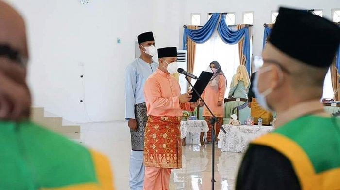 Bupati Lingga Muhammad Nizar Lantik 78 Dewan Hakim & Perangkat untuk STQ Kabupaten Lingga