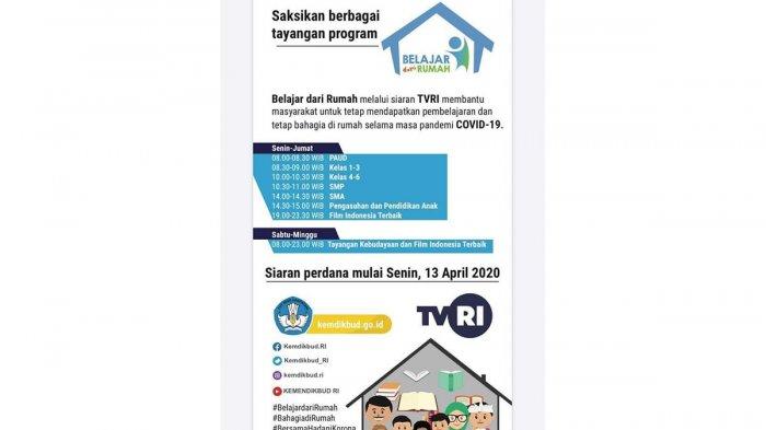 Jawaban Soal Materi Lingkaran Siswa SMP dan Nilai Rata-rata SMA pada Kamis 23 April 2020 di TVRI