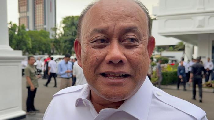 Kepala BGN Dadan Hindayana saat ditemui di Istana, Jakarta, Rabu (8/4/2026).