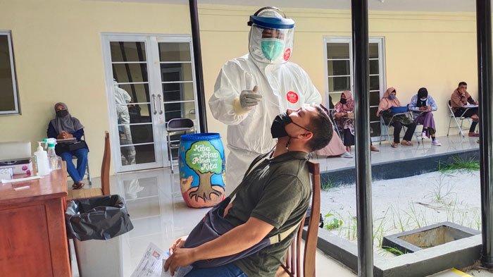 Jelang Uji Kompetensi, Ratusan Peserta PPPK Guru di Lingga  Ikuti Tes Antigen Gratis