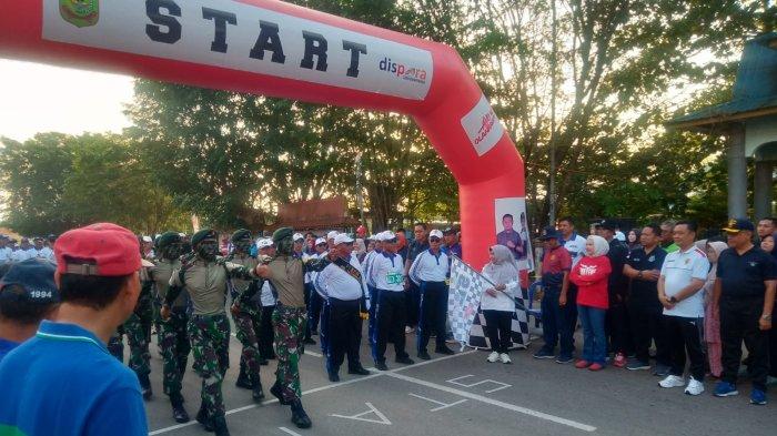 11 Grup Peserta Gerak Jalan 17 Km di Tanjungpinang Batal Ikut Lomba, Total 300 Grup Ikut