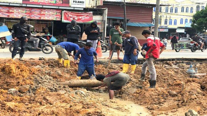 Warga Batam Center Bersiap Hadapi Mati Air Hari Ini, Ada Pipa Bocor Depan Orchad Park
