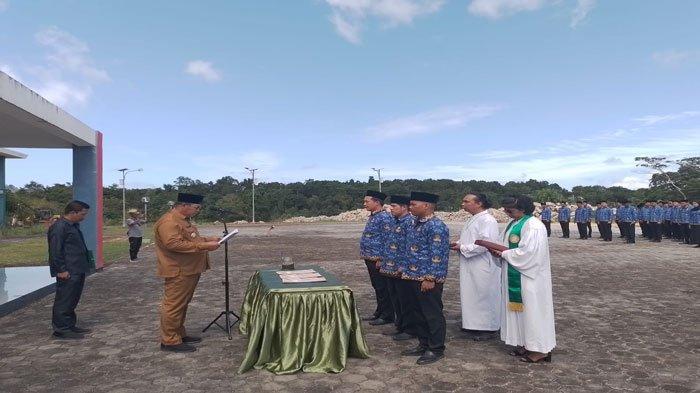 Bupati Anambas Abdul Haris Lantik Ratusan PNS Formasi 2021 dan Pejabat Fungsional