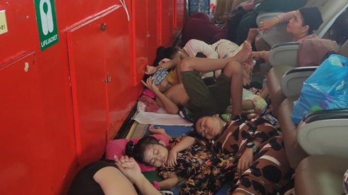 Keberangkatan KMP Lome dari Batam Molor Empat Jam, Penumpang Kepanasan Dalam Kapal
