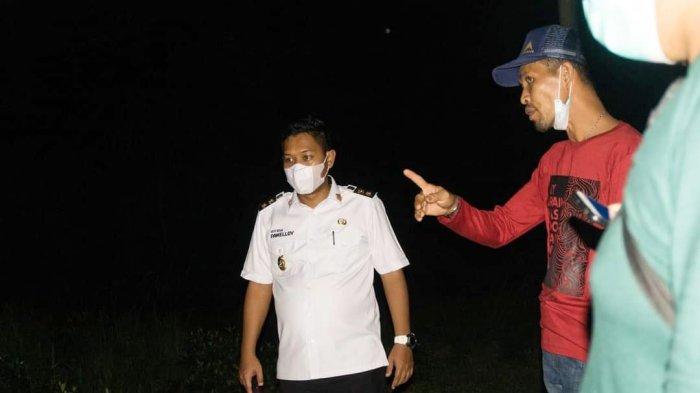 Hujan Deras, Desa Resang di Lingga Tergenang Banjir, Wabup Neko Pantau ke Lokasi