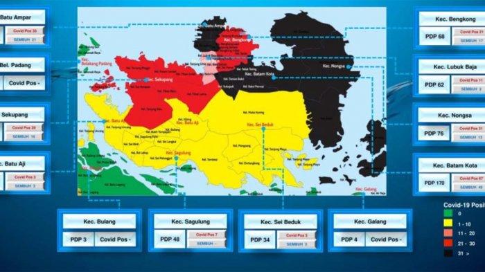 UPDATE Corona di Batam, Tiga Kecamatan Masuk Zona Hitam