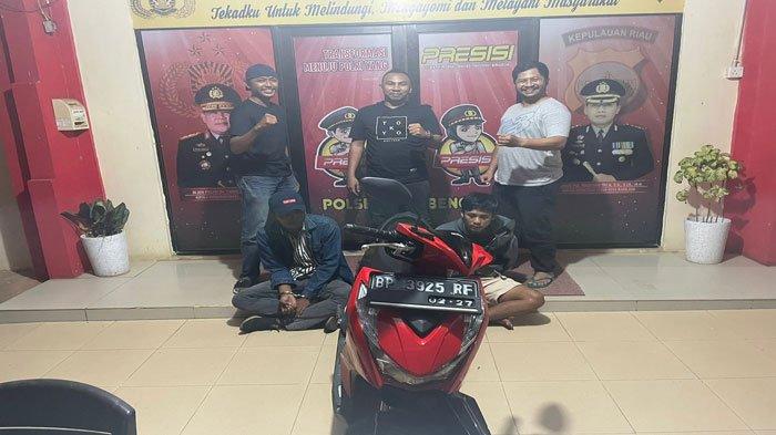 Polisi Tangkap Pelaku dan Penadah Curanmor di Batam, Kerap Aksi di Sekupang