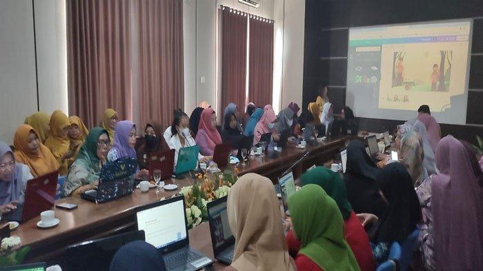 Puluhan Guru TK di Natuna Ikut Workshop Media Pembelajaran Berbasis Animasi
