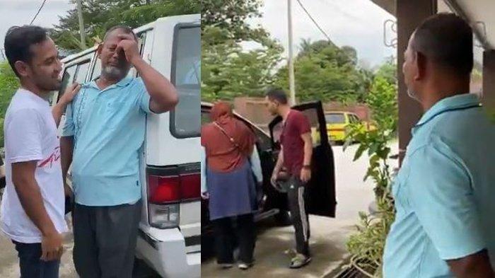 Video Viral Kakak Beradik Beri Hadiah Mobil Baru untuk Ayahanda, Tak Disangka Begini Respon Si Ayah