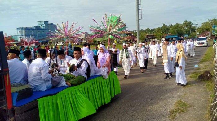 Berlangsung Meriah, Ribuan Peserta Ikuti Pawai Taaruf STQ di Singkep Lingga