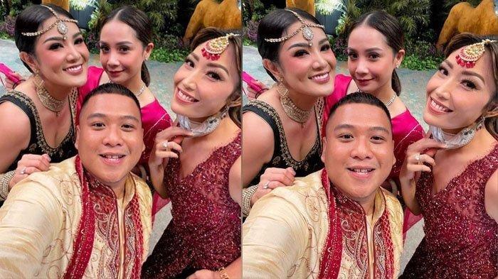 Busana Nagita Slavina Memukau di Pesta Henna Aurel Hermansyah, Istri Raffi Ahmad Paling Beda