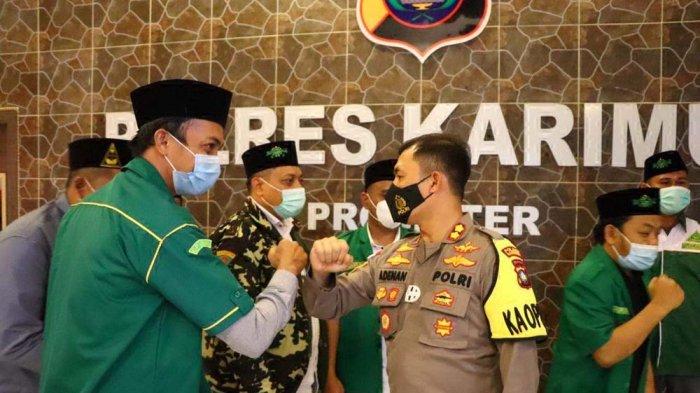 GP Ansor Kepri Bertamu ke Kapolres Karimun, Bahas Isu Ini