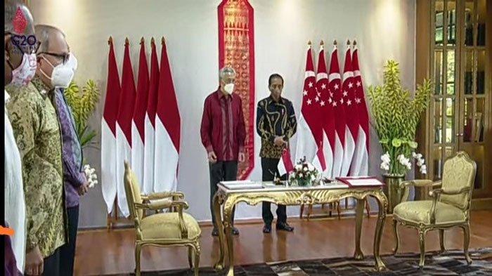 Ini Link Live Streaming Pertemuan Presiden Jokowi dengan PM Singapura di Bintan