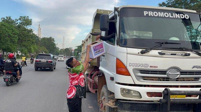 Kadisbudpar Batam Turun ke Jalanan Galang Dana Peduli Gempa Cianjur