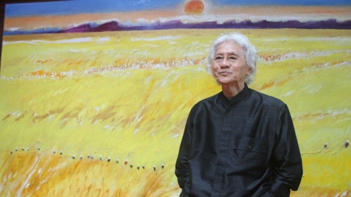 Jelang Usia 90 Tahun, Maestro Seni Lukis Srihadi Soedarsono Gelar Pameran Tunggal di Galeri Nasional