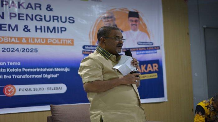 Aunur Rafiq Berbagi Pengalaman Pimpin Karimun dengan Mahasiswa Unrika Batam