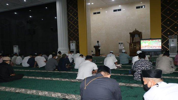 Bupati Anambas Peringati Isra Miraj 1443 H di Masjid Agung Baitul Makmur, Ini Pesannya