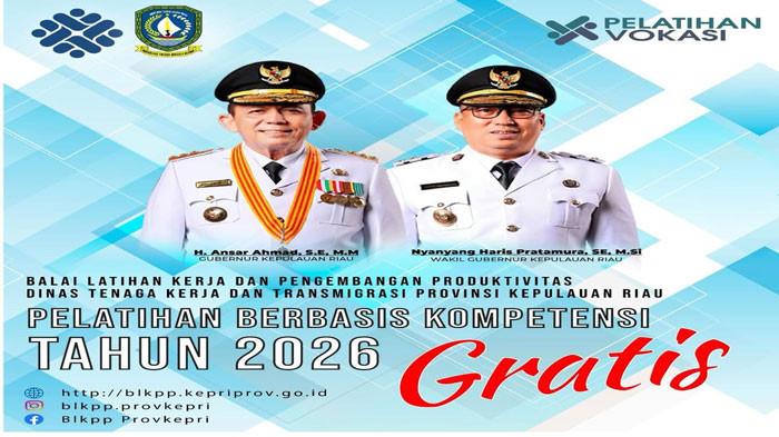 INFO PELATIHAN KERJA - Informasi pelatihan kerja berbasis kompetensi yang dibuka UPTD BLKPP Disnakertrans Provinsi Kepulauan Riau.