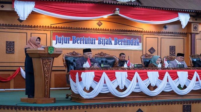 Wali Kota Tanjungpinang Sampaikan Pengantar LKPj 2022 pada Rapat Paripurna DPRD