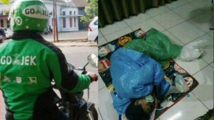 Kisah Pilu Driver Ojol Ditengah Corona, Diusir dari Kontrakan Saat Anak Sakit Lalu Tidur di Emperan