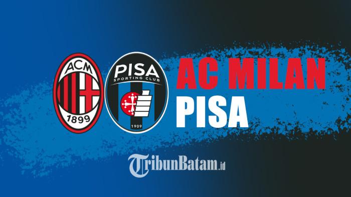 Jadwal Liga Italia 2025-2026 Pekan 8 AC Milan vs Pisa, Napoli vs Inter Milan, Sassuolo vs AS Roma