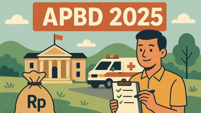 APBD 2025 Agustus, Kabupaten Maluku Tengah Defisit Rp 7,16 Miliar, PAD Rp 83,89 Miliar