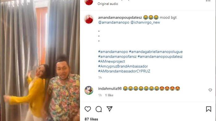Amanda Manopo Tertawa Lebar saat Parodikan Kak Jill yang Viral di TikTok