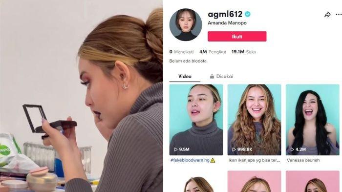 Amanda Manopo Totalitas bikin Konten TikTok hingga Raup 9,5 Juta Penonton