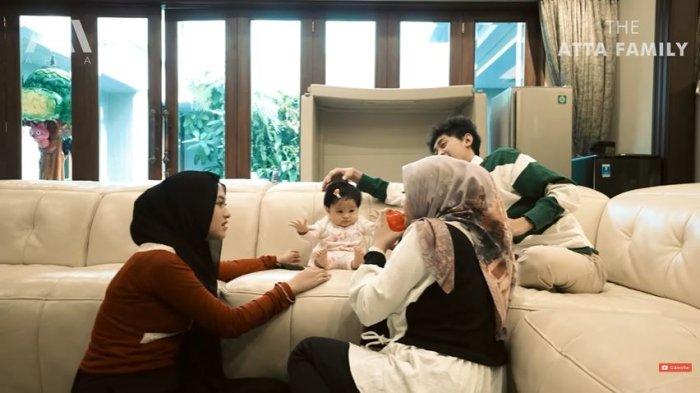 Ameena Teriak dan Angkat Tangan Lihat Aurel Hermansyah Minum di Botol Miliknya