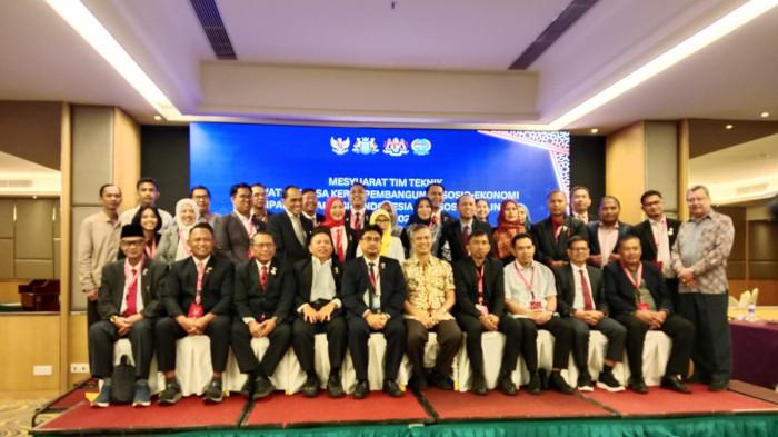 Pertemuan Tim Teknik dan JKK-KK Sosek Malindo 2025 Kepri-Malaysia Hasilkan 3 Poin Penting