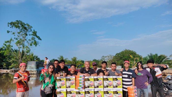 Banjir di Malaysia, Ksatria Batam dan Halo Telco Beri 220 Water Jet Buat Warga