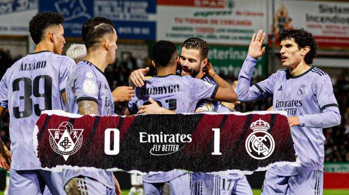 Hasil Copa Del Rey, Real Madrid Menang Susah Payah, Villarreal, Valencia Menang Telak