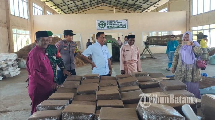 Cocopeat blok sentra kelapa di Lingga