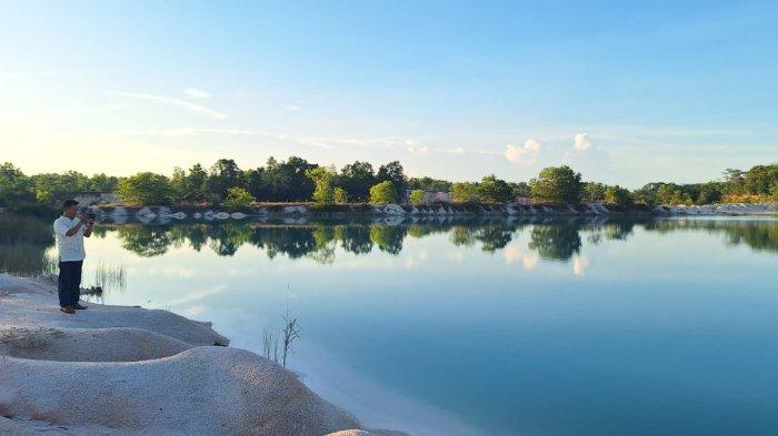 Danau Biru Kawal Bintan, Destinasi Wisata Alternatif Warga Kepri di Akhir Pekan