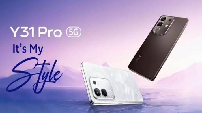 Desain dari Vivo Y31 Pro 5G