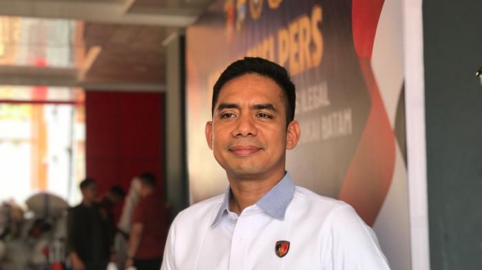 DIRESKRIMSUS POLDA KEPRI - Direktur Krimsus Polda Kepri, Kombes Silvester Mangombo Marusaha Simamora, S.I.K, M.H saat ditemui di Mapolda Kepri, Rabu (10/12/2025).